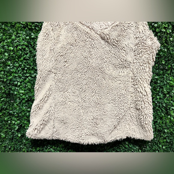 Patagonia Bleached Stone Retro Chevron Pelage Vest Vintage Women’s Med Full Zip - Picture 4 of 15